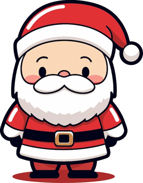 Colección de Navidad de Santa Claus Vector Exposición de Invierno de Santa Klaus Vector