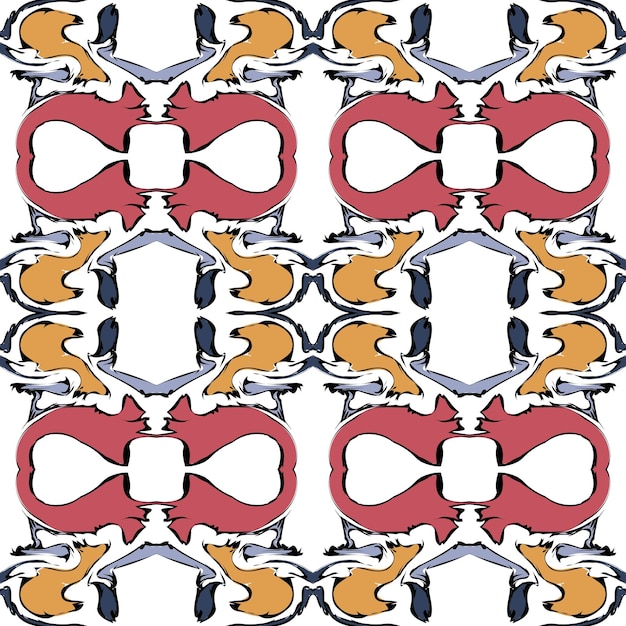 Colección de patrones sin fisuras Color vector illustation Eps10