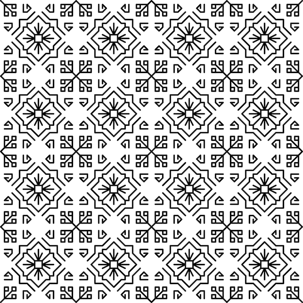 Colección de patrones geométricos sin costuras vectoriales
