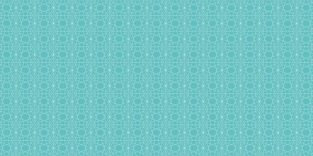 colección de patrones libre decoración vectorial árabe estilo geométrico fondo de patrón abstracto
