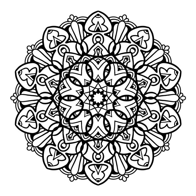Colección de patrones de mandala vectorial