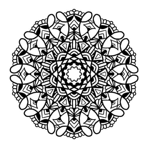 Colección de patrones de mandala vectorial