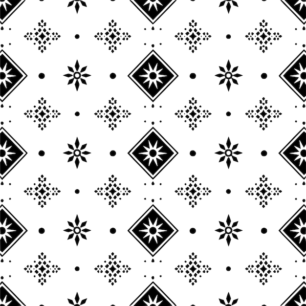 Colección de patrones y muestras vectoriales ornamentales sin costuras