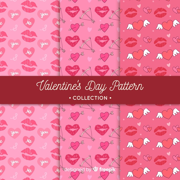 Colección de patrones de San Valentín