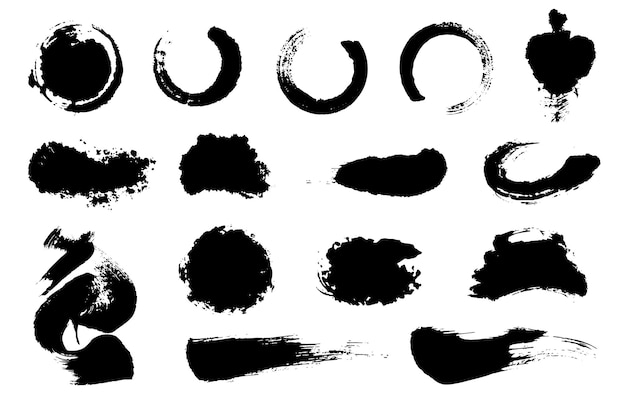 colección de pinceles de tinta 4