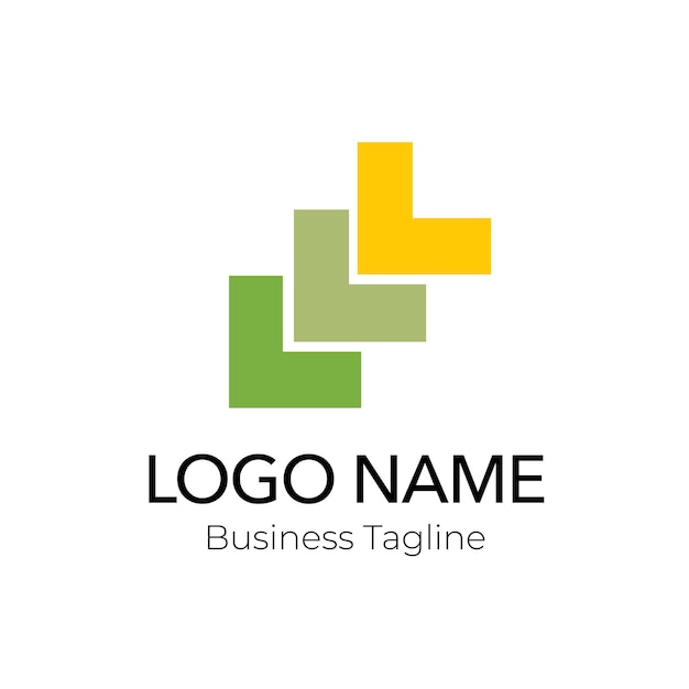 Colección de plantillas de diseño comercial de logotipos de empresas