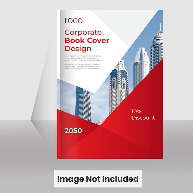 Colección de plantillas de diseño gráfico moderno de portadas de libros con elementos gráficos y espacio para p