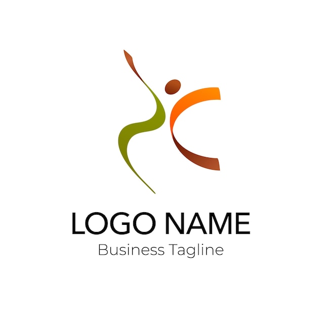 Colección de plantillas de diseño de logotipo deportivo