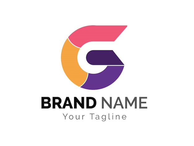 Colección de plantillas de logotipo letra g