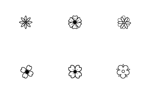 Colección de plantillas de logotipo de monograma de boda de vector libre
