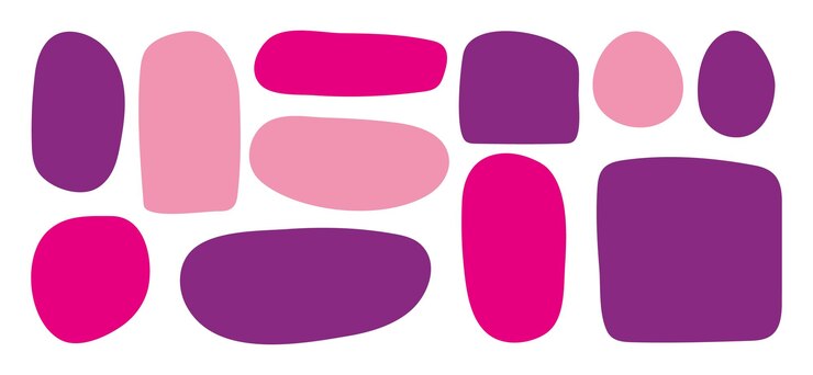 Colección de plantillas de marcos de citas en blanco multicolores en estilo Doodle Conjunto de cajas de texto minimalistas dibujadas a mano Burbujas de voz de caja de texto vacías aisladas sobre fondo blanco