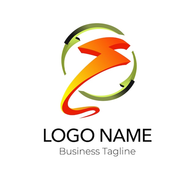 colección de plantillas de negocios de diseño de logotipo de energía
