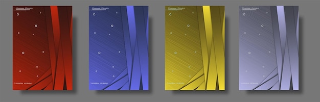 Colección de portadas mínimas