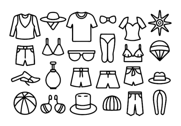 una colección de ropa incluyendo una que dice quot t camisas quot