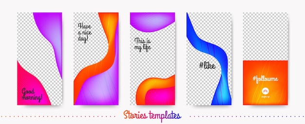 Colección Social Media Stories