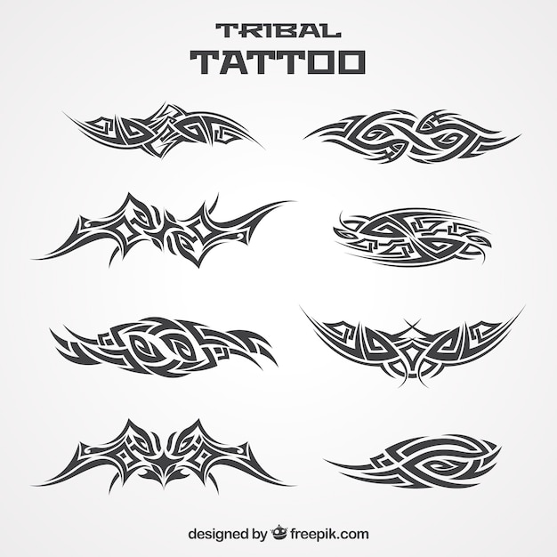 Colección de tatuajes tribales