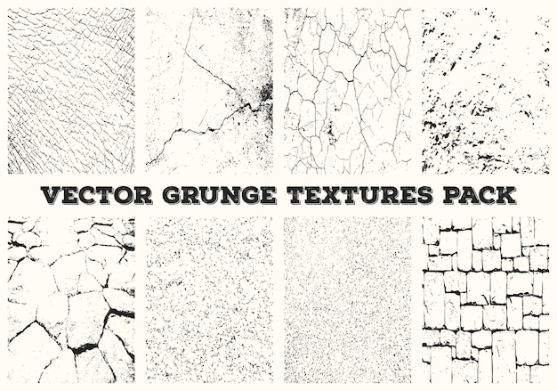 Colección de textura angustiada grunge beige
