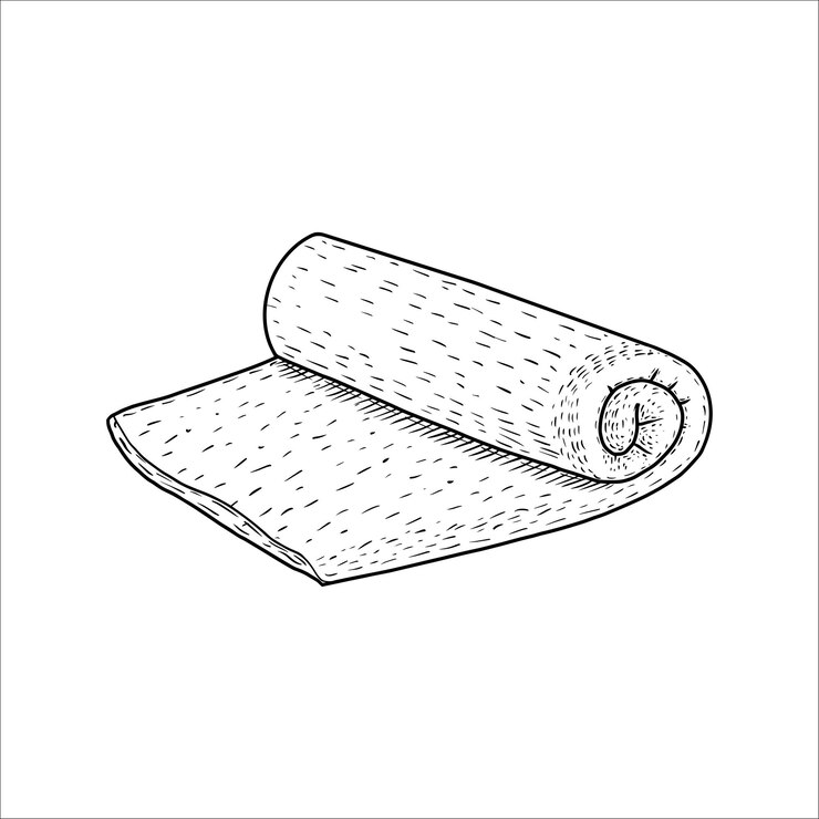 Vector colección de toallas de spa ilustración vectorial
