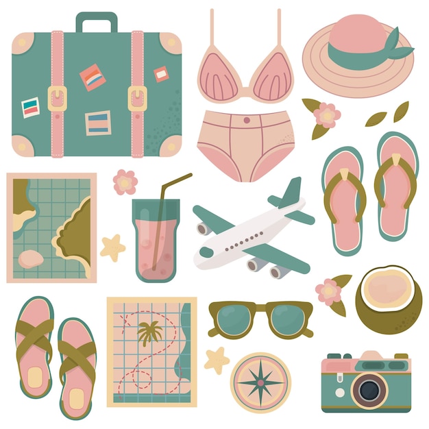 Colección de vacaciones de verano