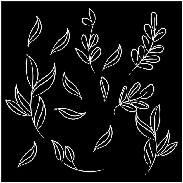 Colección de vectores gratuita de ilustraciones vectoriales de ornamentos de etiquetas