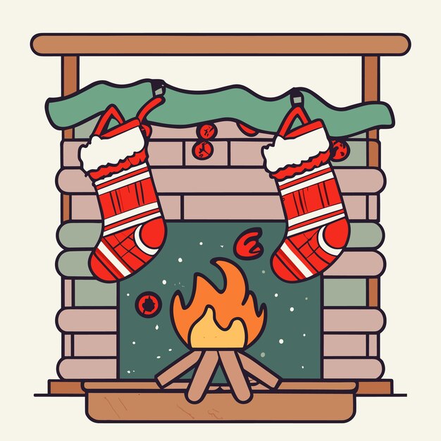 Colección de vectores de Navidad