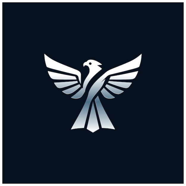 Colección vectorial de diseño de logotipo de Valiant Eagle