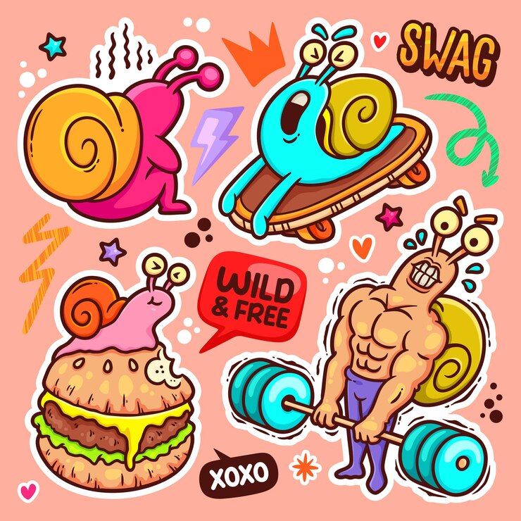 Vector colección vectorial de elementos de doodle dibujados a mano