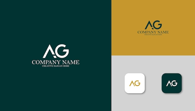 colección vectorial de logotipos comerciales abstractos