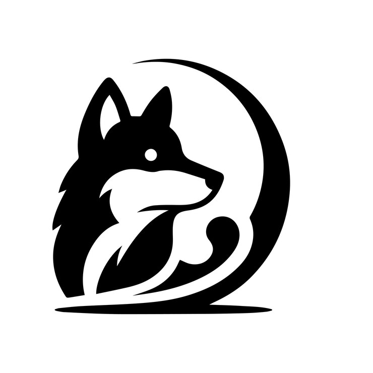 Colección vectorial de siluetas de perros elegantes Descarga gratuita