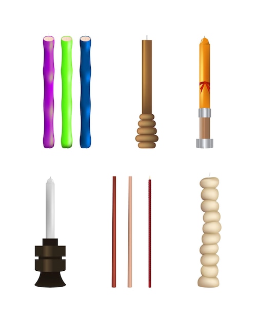 Colección de Velas y Candelabros