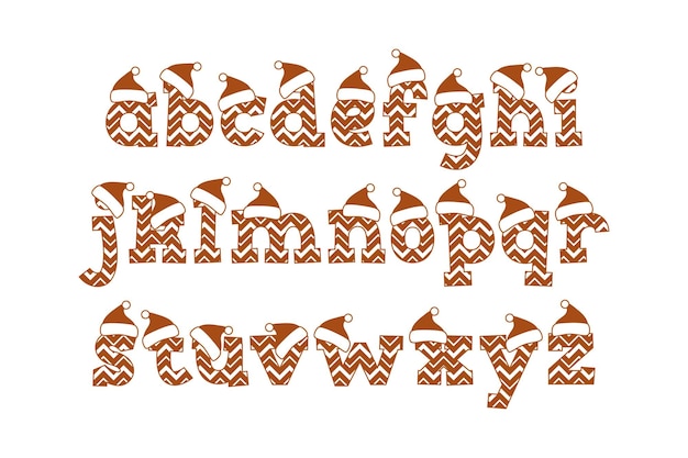 Colección versátil de letras del alfabeto ornamental para diversos usos