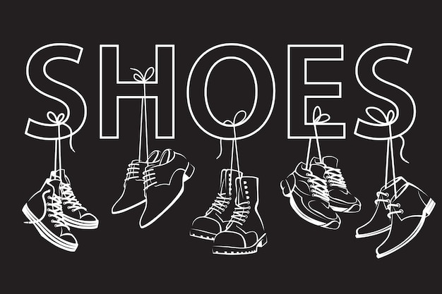 colección de zapatos