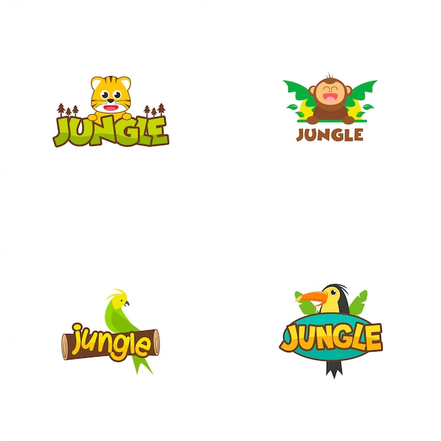 Colecciones de logotipos de la selva