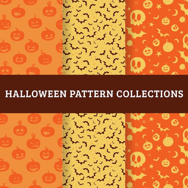Colecciones de patrones de Halloween
