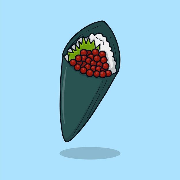 Colecciones de sushi Vector de comida de Asia Ilustraciones