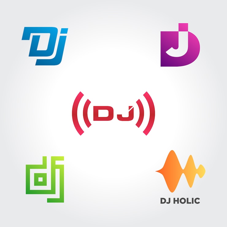 Vector colecciones de symbol jockey business symbol