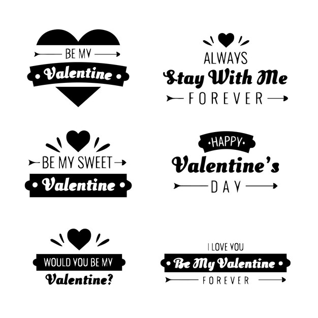 un collage de diferentes logotipos para el día de San Valentín