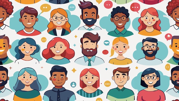 un collage de personas de diferentes orígenes incluyendo uno de ellos con las palabras el otro