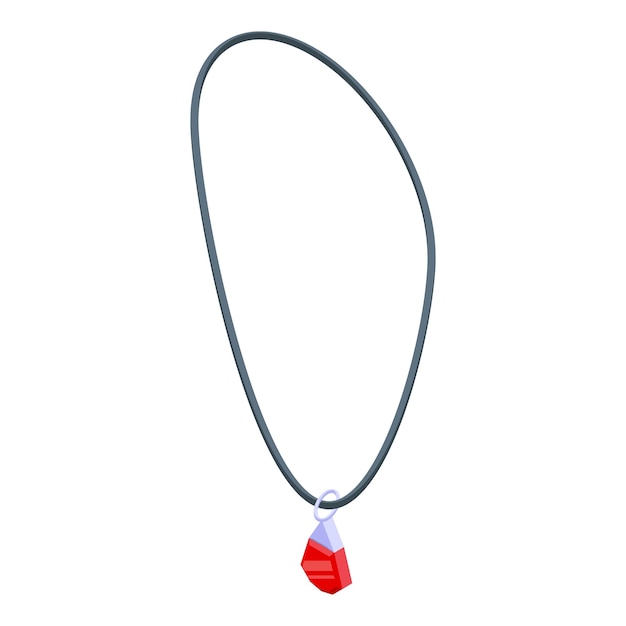 Collar resina epoxi icono vector isométrico Cristal fluido Textura de madera