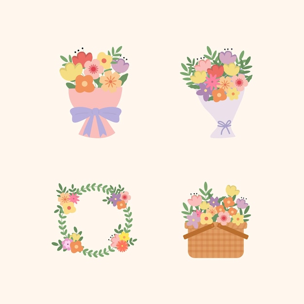 A collection of gorgeous flowers