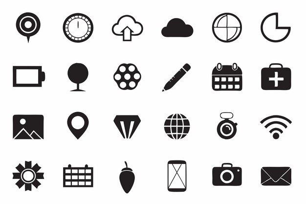 Collection of Minimalist Iconography