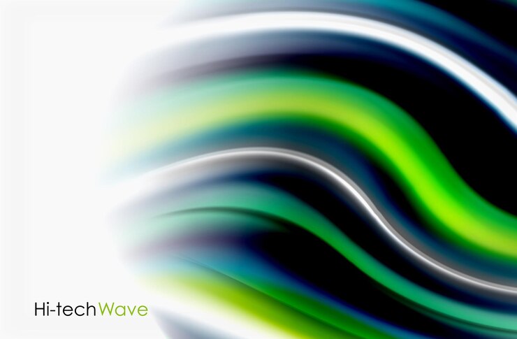 Vector color del arco iris ondas vectoriales borrosas fondo abstracto ilustración artística vectorial para la presentación de la aplicación papel tapiz banner o cartel
