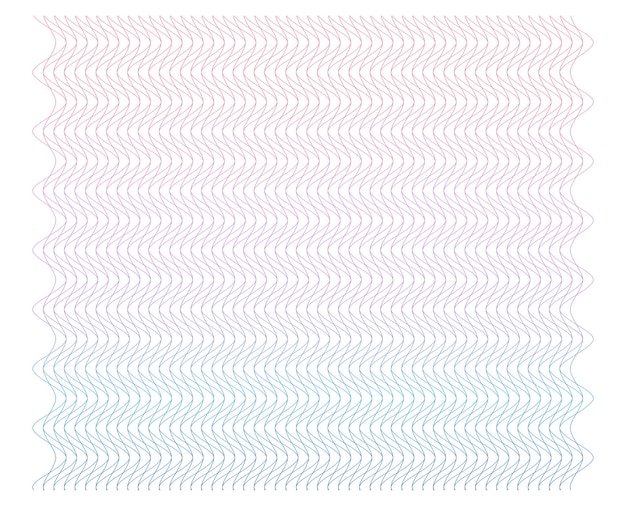 Color de arco iris suave Fondo lineal Elementos de diseño Líneas poligonales Guilloche Capa protectora para billetes plantilla de diplomas y certificados Ilustración vectorial EPS 10