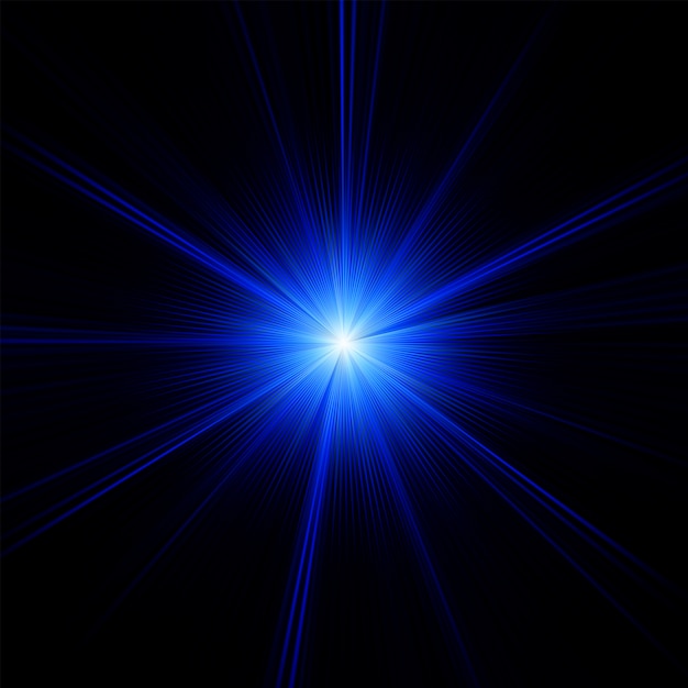 Color azul con explosión. archivo incluido
