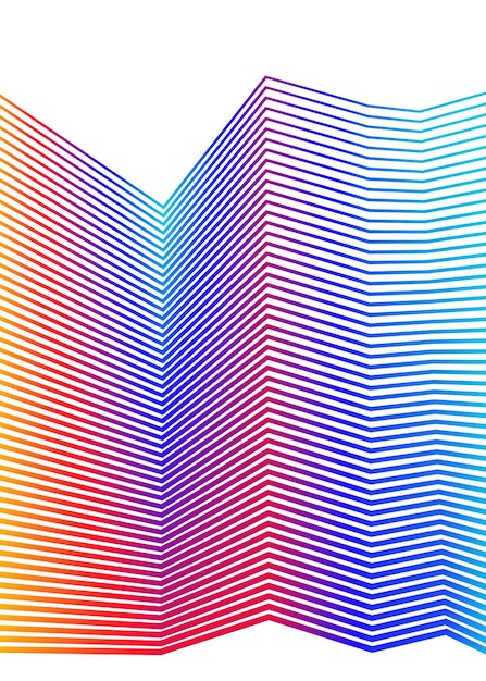 Color blanco fondo negro elementos de diseño lineal líneas poligonales capa protectora para certificados de billetes plantilla vectorial líneas vectoriales de diferentes espesores de delgado a grueso EPS 10