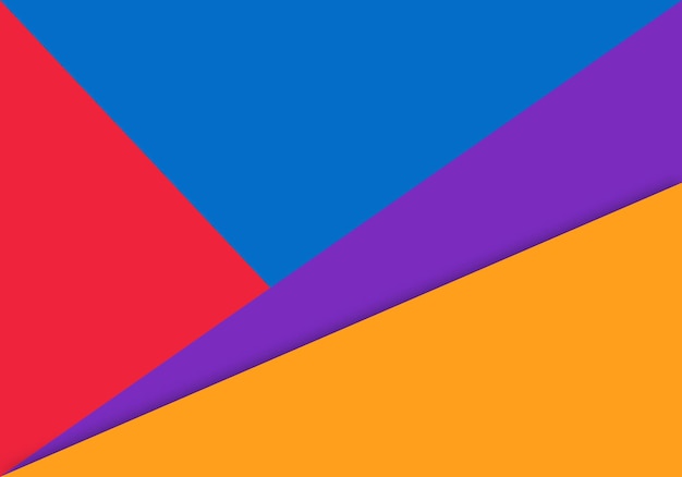 Color de corte de papel multicolor para el vector de fondo