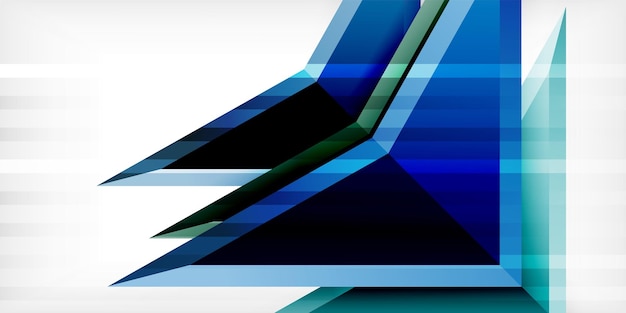 Color de fondo abstracto triángulos y flechas composición Ilustración vectorial para papel tapiz Banner Fondo Libro de tarjetas Ilustración página de aterrizaje