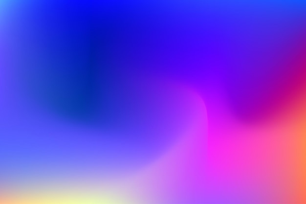 El color de fondo borroso del gradiente de orgullo