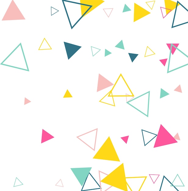 Color de fondo geométrico con triángulos ilustración vectorial EPS 10