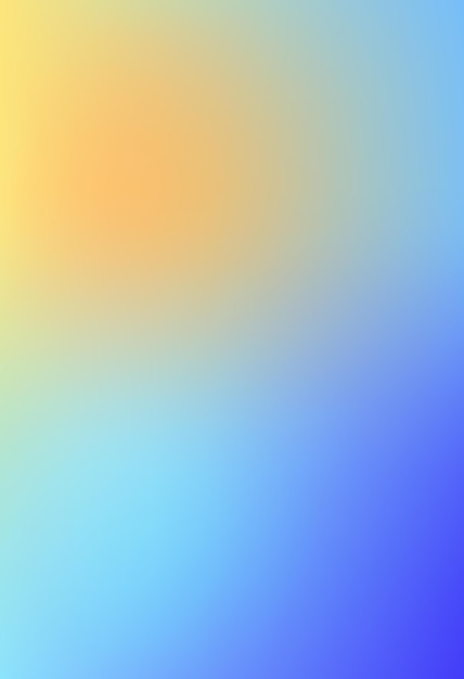 color de fondo de gradiente brillante azul amarillo y naranja